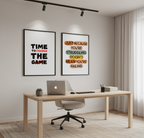 Change & Rise – 2-Panel Motivational Wall Art