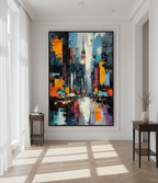 Urban Pulse – Abstract New York Street Wall Art