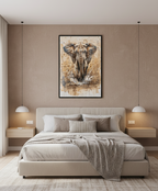 Majestic Elephant Wall Art Panel