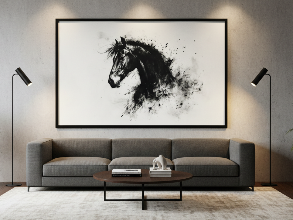 Majestic Horse Wall Art Panel