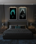 The Shadow Within – Two Panel Batman Art