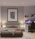 Be Yourself (Batman Edition) – Fun Quote Wall Art