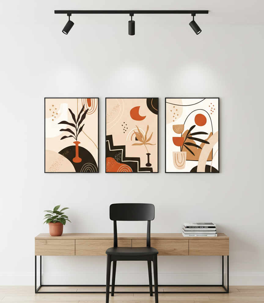 Desert Greens – Boho Plant Wall Art