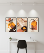 Geometrical Floral – Boho Plant Wall Art
