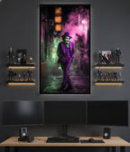 Chaos Unleashed – The Joker’s Reign Wall Art