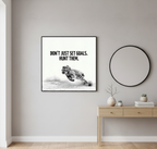 Hunt Your Goals – Cheetah Motivational Wall Art