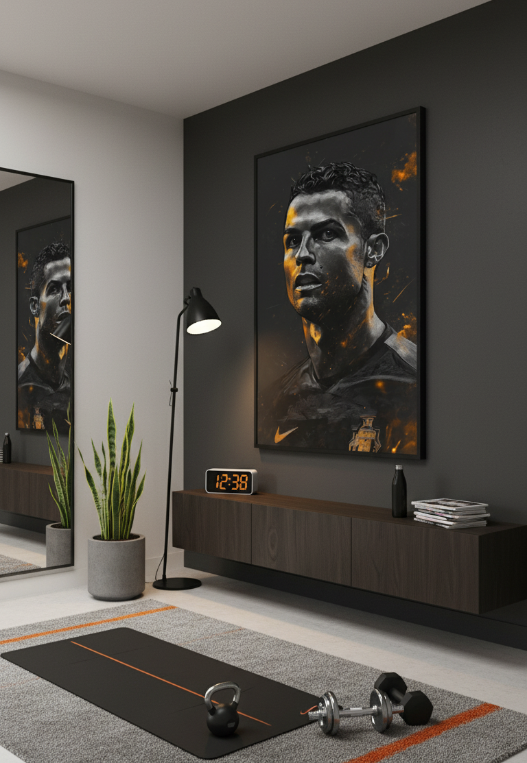 Unstoppable Spirit – Cristiano Ronaldo Wall Art