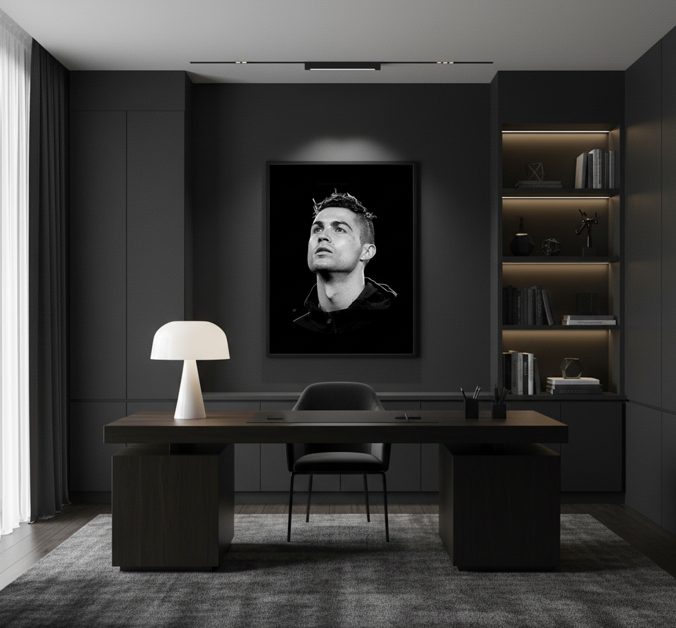 The Determined Look – Cristiano Ronaldo Portrait