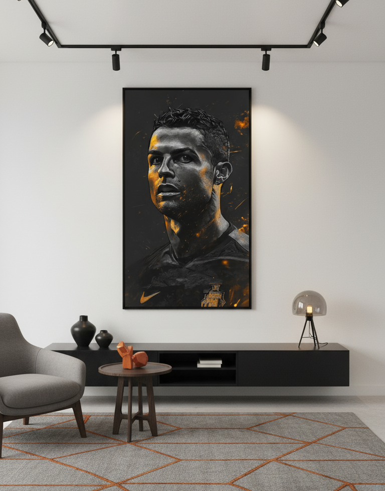Unstoppable Spirit – Cristiano Ronaldo Wall Art
