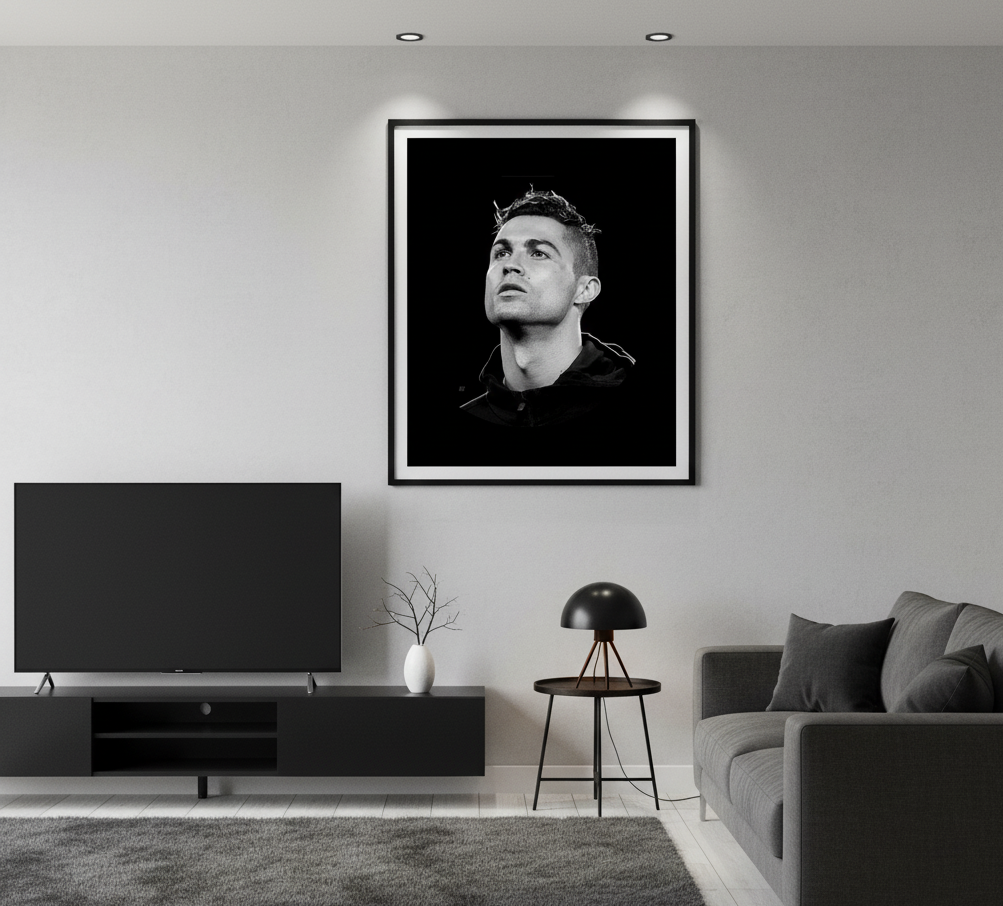 The Determined Look – Cristiano Ronaldo Portrait