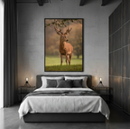 Grace of the Wild – Deer Wall Art Panel