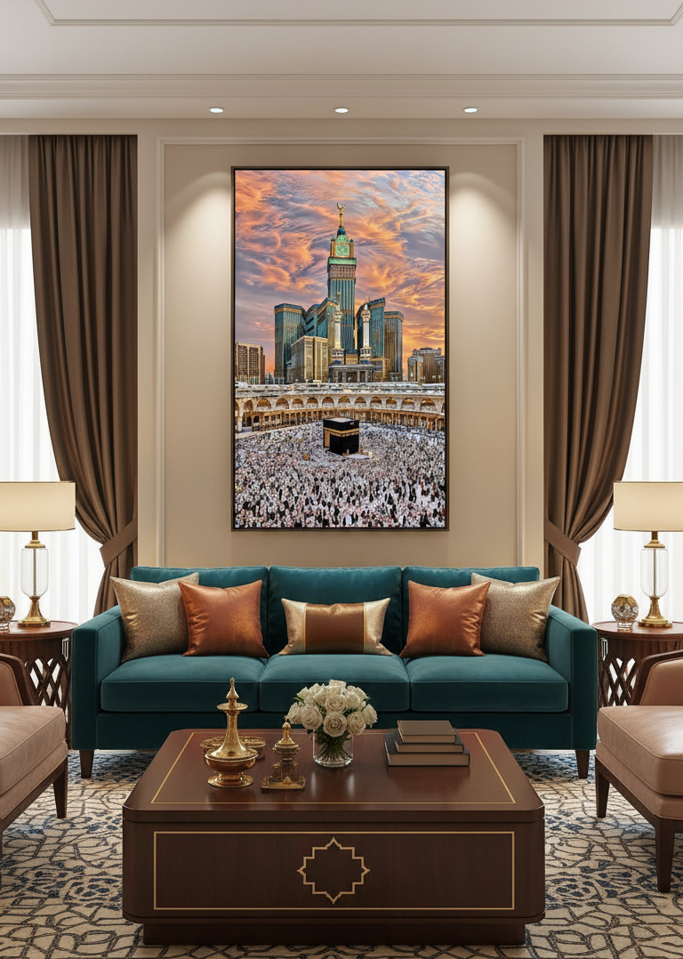 Divine Center – The Holy Kaaba Wall Art
