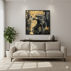 Wings of Vision – Regal Eagle Wall Art Panel