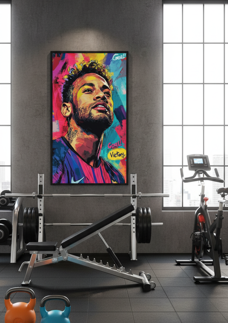 The Flair – Neymar Wall Art Panel