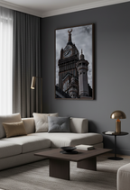 The Majestic Clock Tower – Mecca Skyline Wall Art