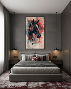 The Horse In Focus Wall Art Panel