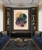 Geometric Harmony – Nature in Balance Wall Art