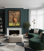 Grace of the Wild – Deer Wall Art Panel