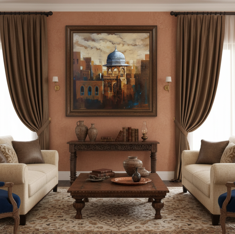Heritage of the Past – Old Architecture Wall Art