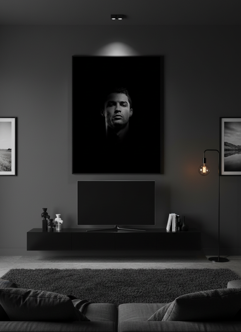 Unstoppable Power – Cristiano Ronaldo Wall Art