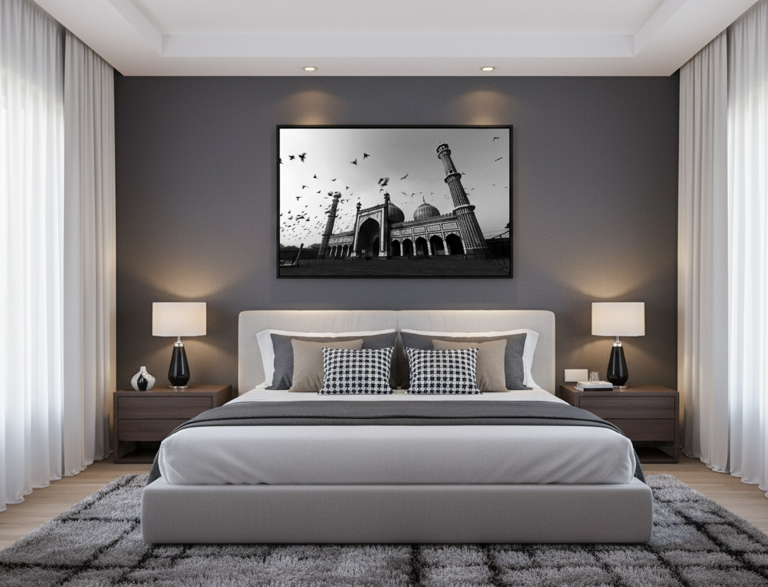 Echoes of Heritage – The Grand Mosque Wall Art
