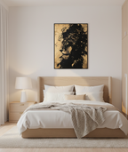 King’s Gaze – Side Portrait of a Lion Wall Art Panel
