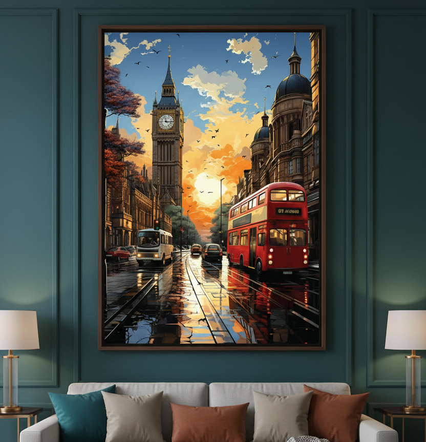 London Vibes – Classic Road Artwork