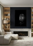 Majestic Lion Wall Art Panel – The King’s Presence
