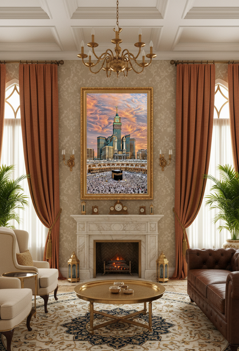 Divine Center – The Holy Kaaba Wall Art