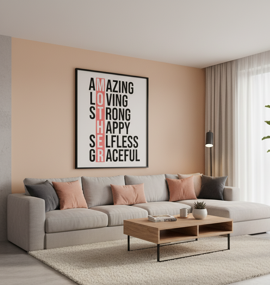 Mother – Tribute Quote Wall Art