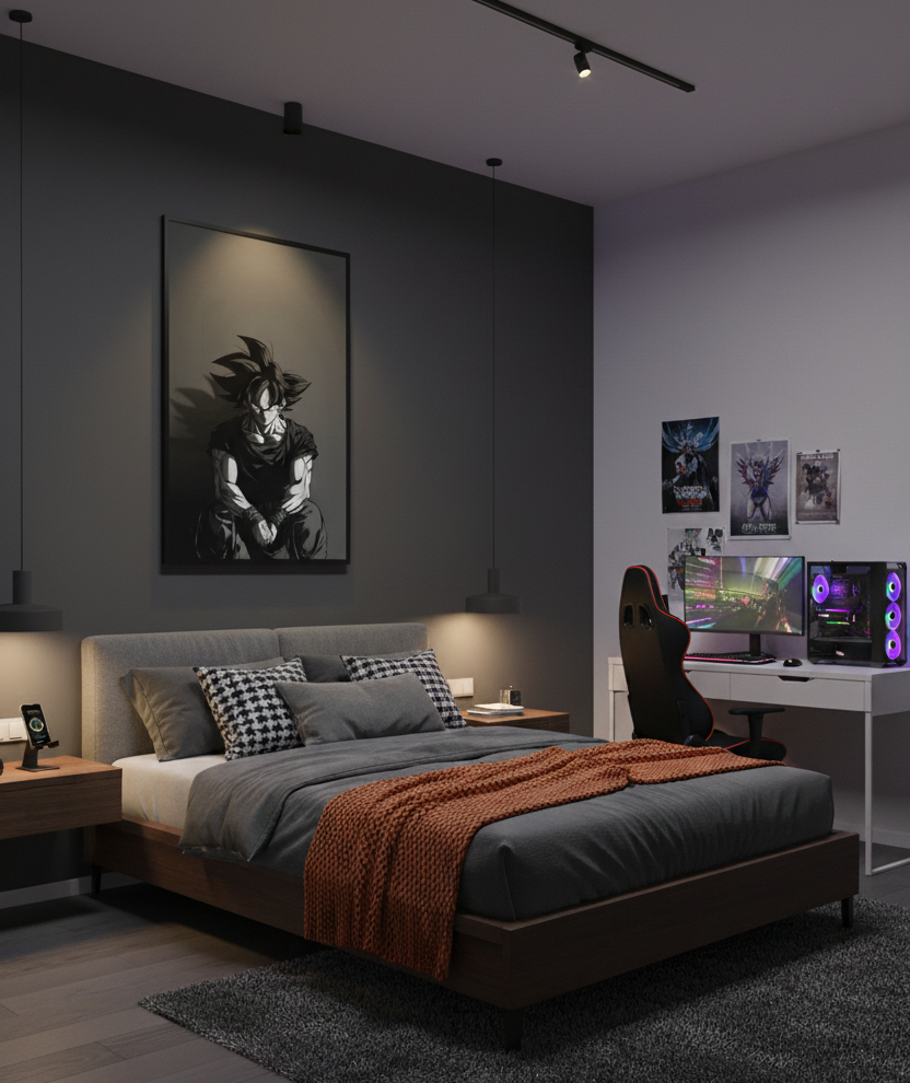 Saiyan Spirit – Goku Unleashed Wall Art