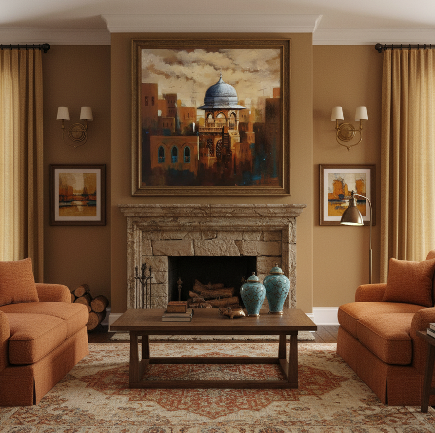 Heritage of the Past – Old Architecture Wall Art