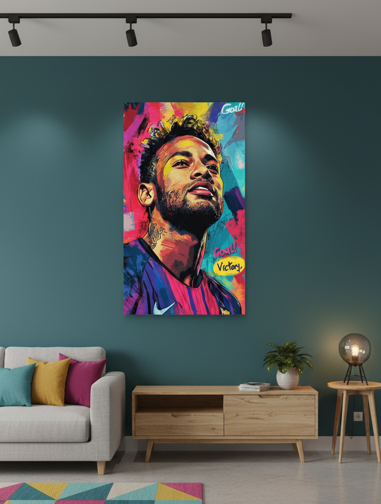 The Flair – Neymar Wall Art Panel