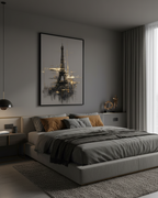 Parisian Grace – The Eiffel Tower Wall Art