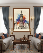 The Tower of Legacy – Qutub Minar Wall Art