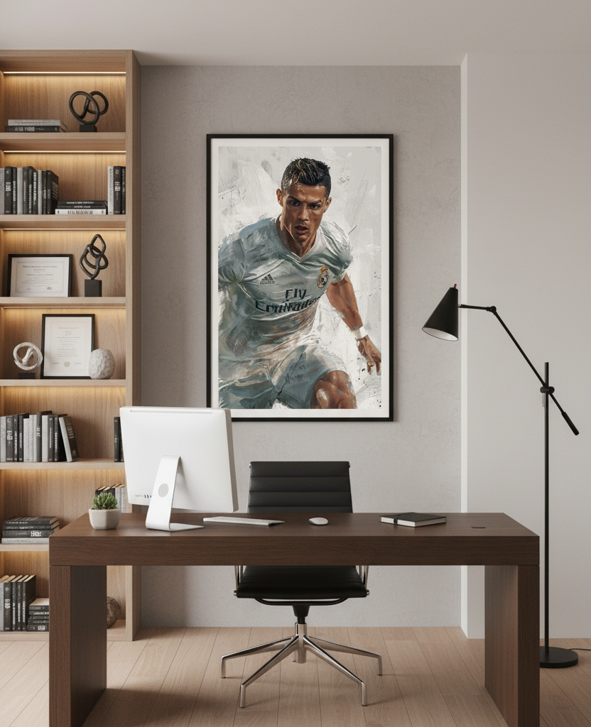 Cristiano Ronaldo – The Madrid Legacy Wall Art