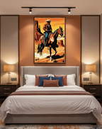 Ride Through the Hills – The Cowboy’s Journey Wall Art