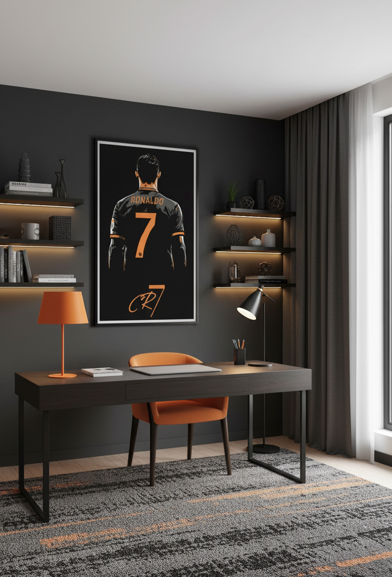 The Iconic 7 – Ronaldo Legacy Wall Art