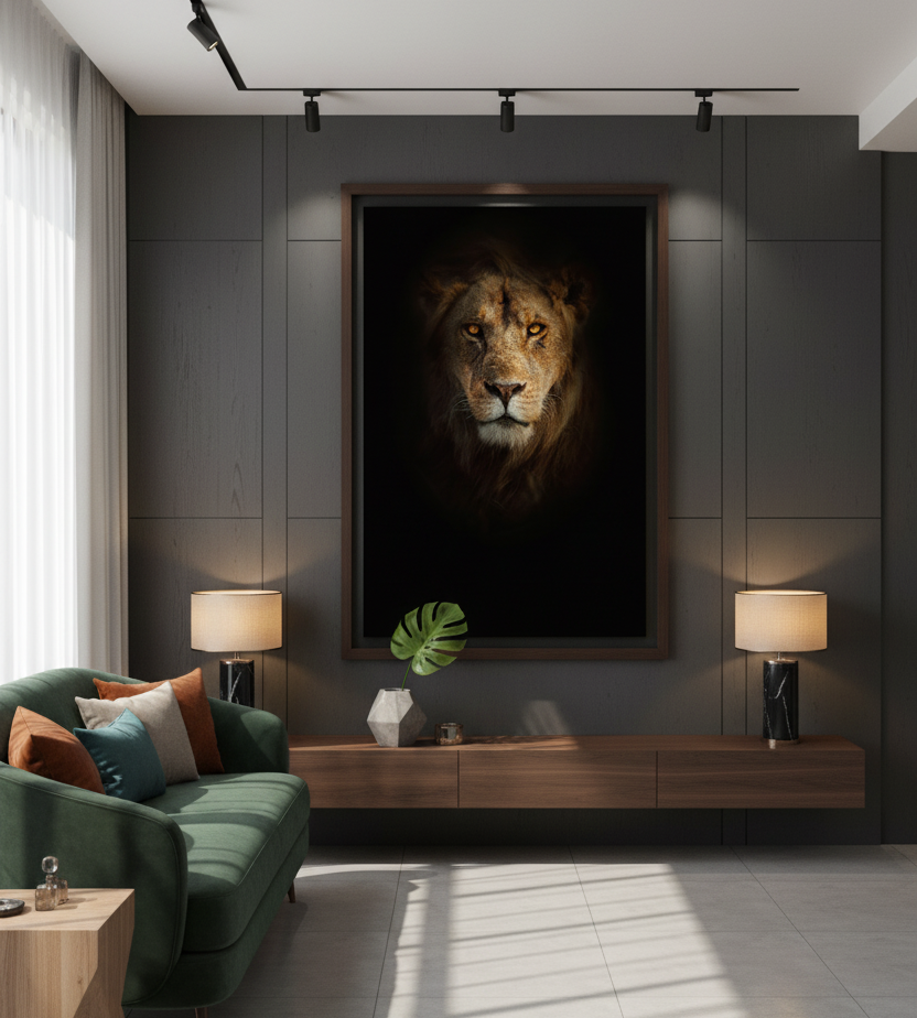 Lion Wall Art – The Power Within