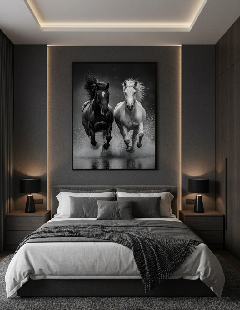 Running Horses – Power in Motion Wall Art Panel