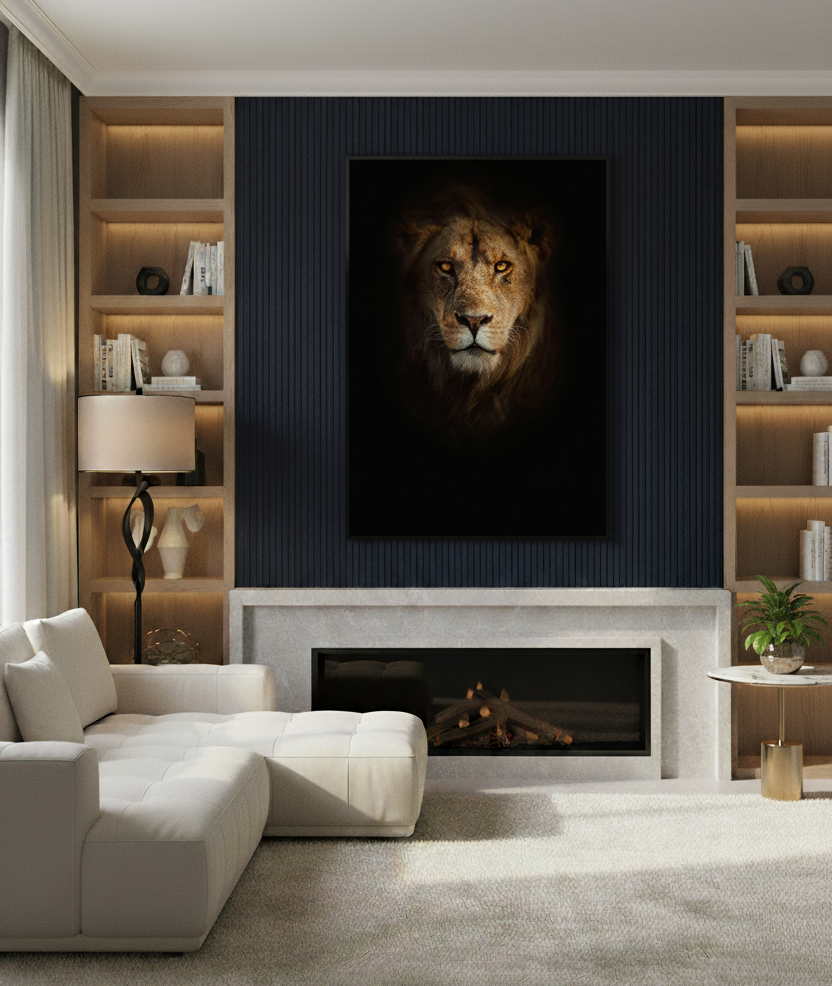 Lion Wall Art – The Power Within