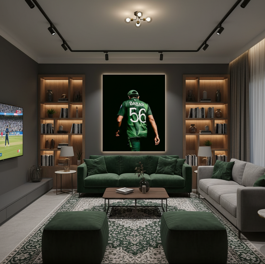 Walk of Glory – Babar Azam Wall Art