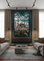 The Blue Serenity – Sultan Ahmed Mosque Wall Art