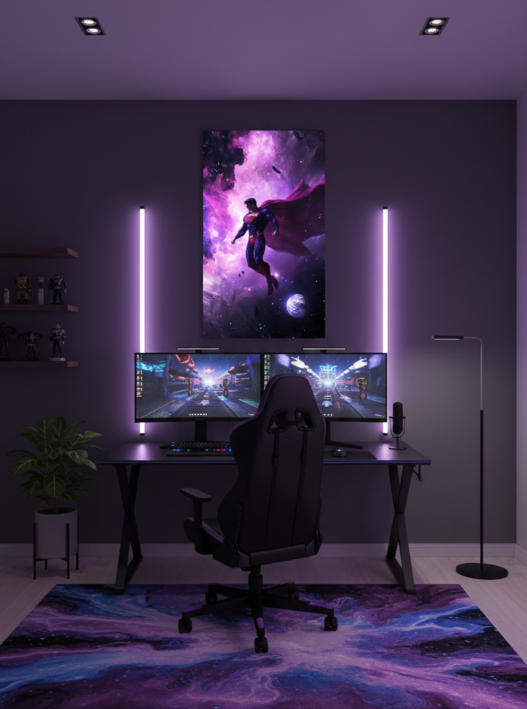 Superman Ascending – Guardian of the World Wall Art