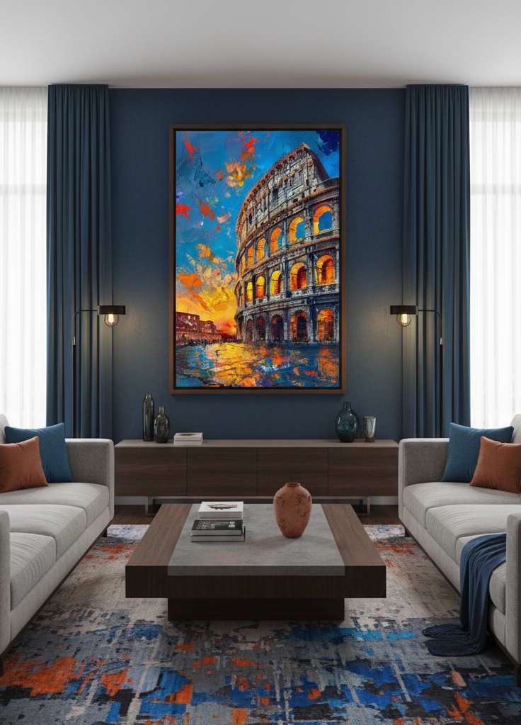 The Colosseum – Glory of Ancient Rome Wall Art