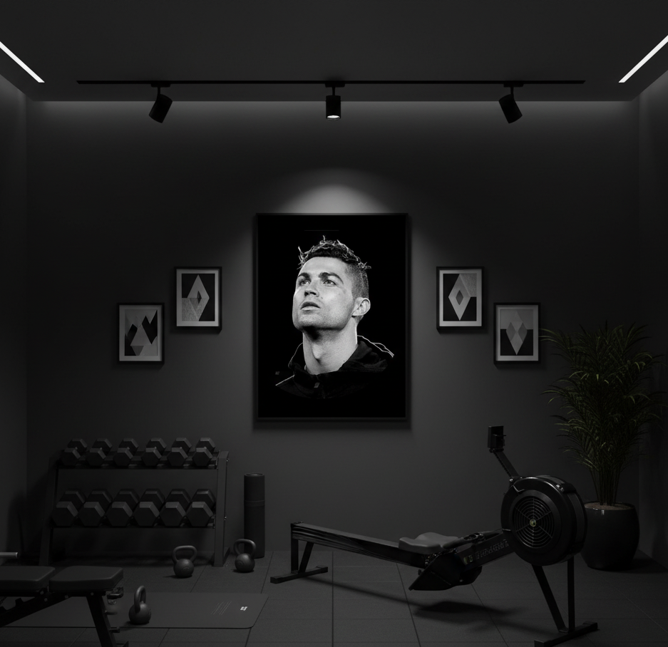 The Determined Look – Cristiano Ronaldo Portrait