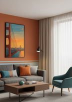 Golden Horizon – The Golden Gate Bridge Wall Art