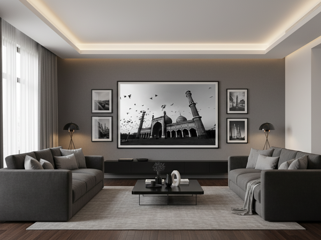 Echoes of Heritage – The Grand Mosque Wall Art