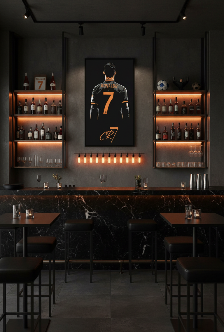 The Iconic 7 – Ronaldo Legacy Wall Art