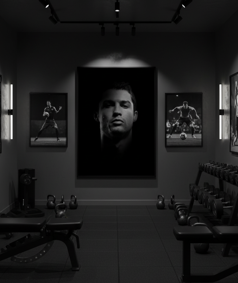 Unstoppable Power – Cristiano Ronaldo Wall Art